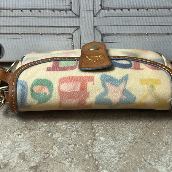 Dooney & Bourke Doodle Scribble Wristlet, Vintage - Picture 7 of 13
